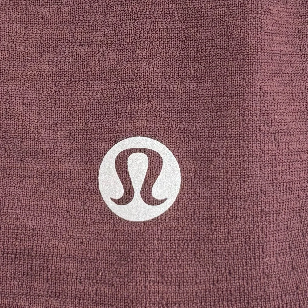NWT Lululemon Swiftly Tech Cropped Racerback Tank Top In Goodnight Plum Size 14 - Picture 3 of 6